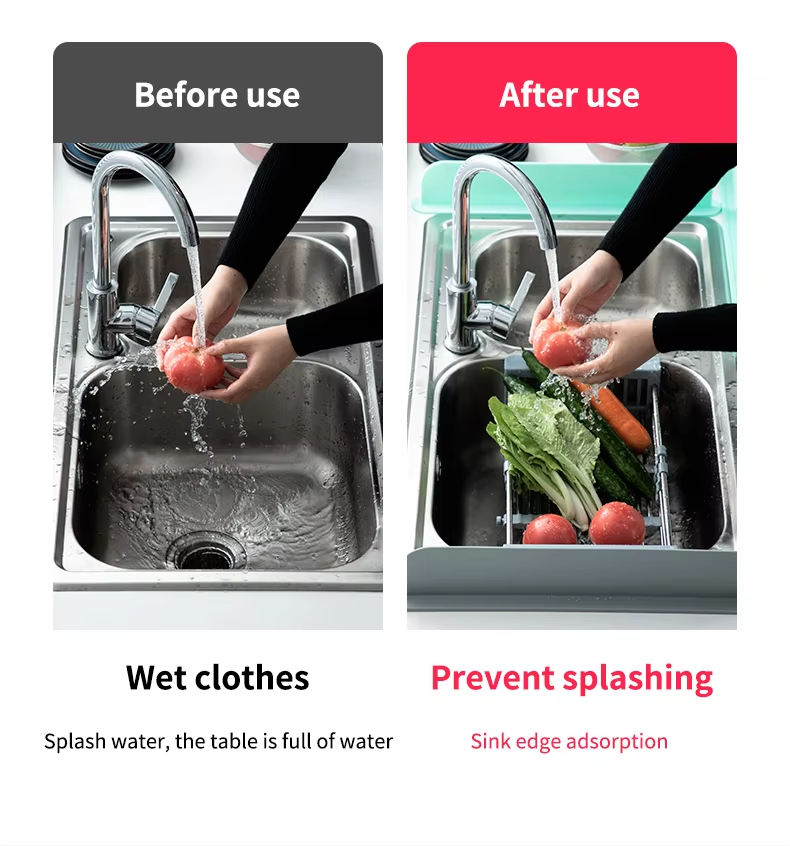 Silicon Sink Splash Guard
