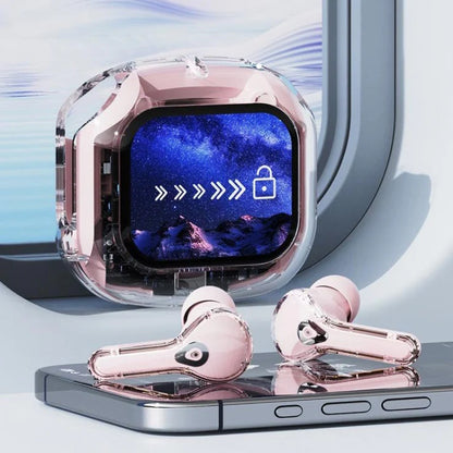 Full-color Touch-screen Wireless Noise-cancelling Bluetooth 5.4 Headset