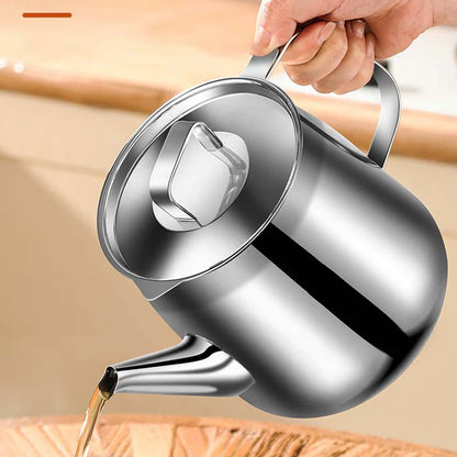 Durable Stainless Steel Oil Filter Pot